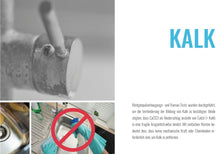 Load image into Gallery viewer, KINETIC REACTOR, WELTWEIT INNOVATIVE TECHNOLOGIE FÜR HOCHWERTIGES TRINKWASSER Dauerhafte Trinkwasserqualität direkt aus dem Wasserhahn, ohne Folgekosten, ohne Filterkartuschen, einfache Installation direkt am Wasserhahn, Armatur, Batterie